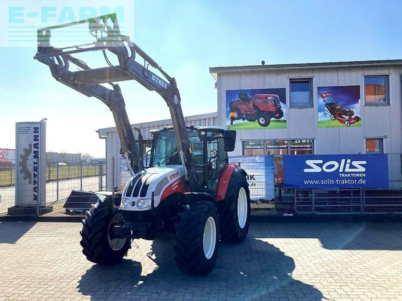 Steyr 4095 kompakt - Трактор: фото 1 Steyr 4095 kompakt - Трактор: фото 1