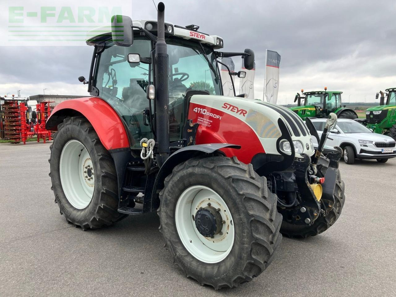 Steyr 4110 Profi - Трактор: фото 4 Steyr 4110 Profi - Трактор: фото 4
