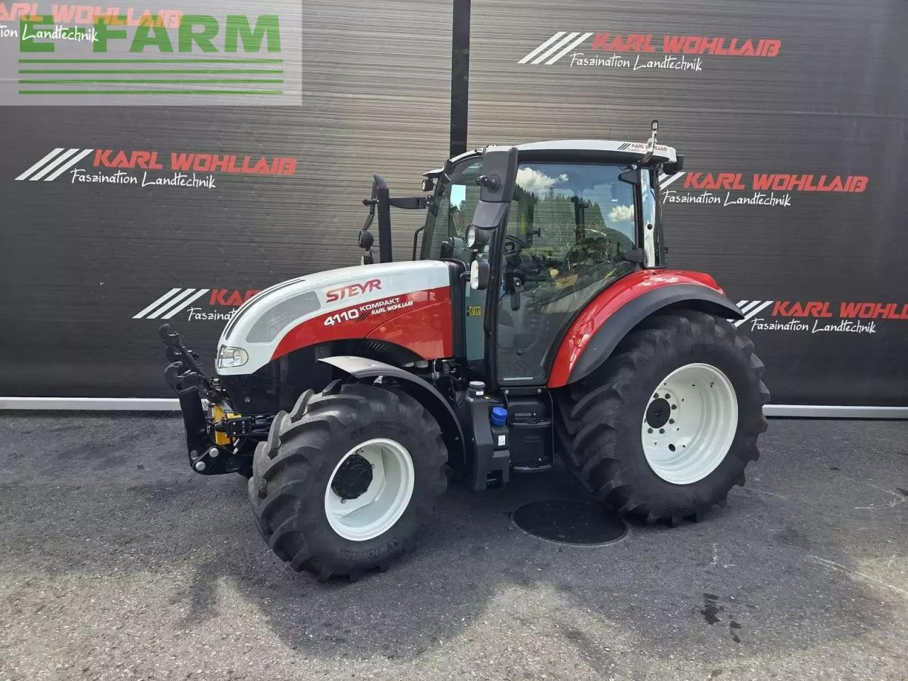 Steyr 4110 kompakt (stage v) - Трактор: фото 1 Steyr 4110 kompakt (stage v) - Трактор: фото 1
