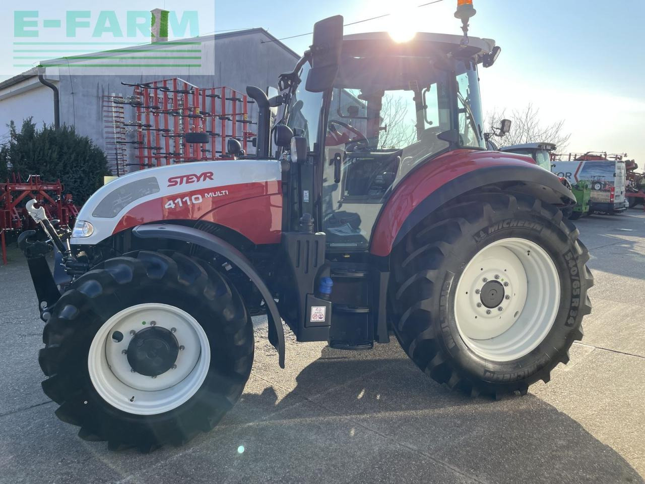 Steyr 4110 multi (stage v) - Трактор: фото 4 Steyr 4110 multi (stage v) - Трактор: фото 4