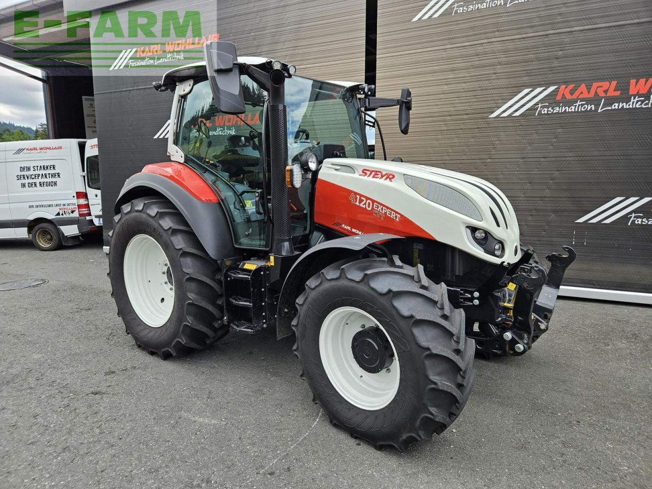 Steyr 4120 expert cvt CVT - Трактор: фото 3 Steyr 4120 expert cvt CVT - Трактор: фото 3