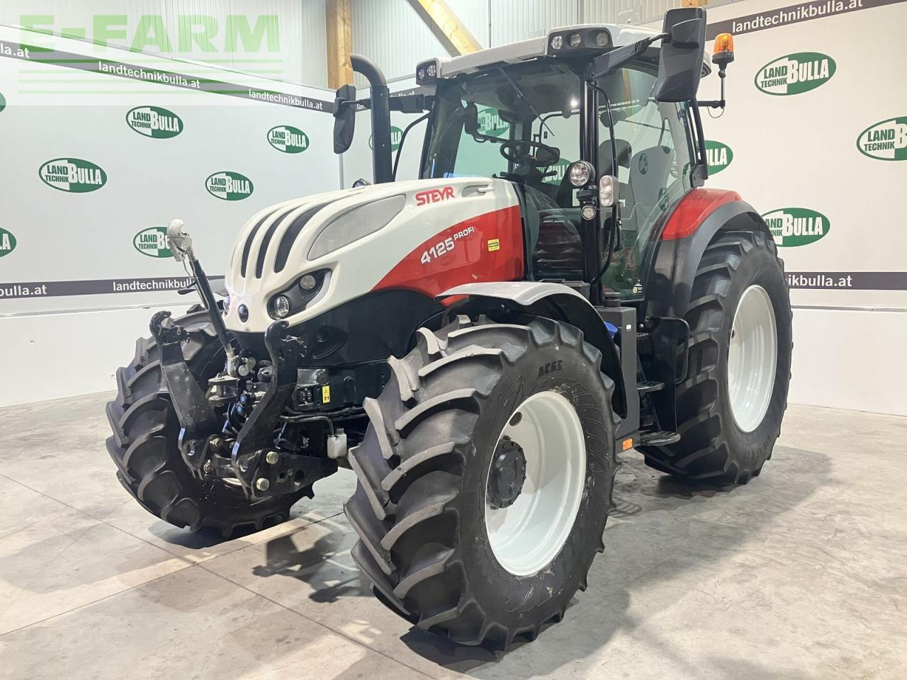 Steyr 4125 profi - Трактор: фото 1 Steyr 4125 profi - Трактор: фото 1