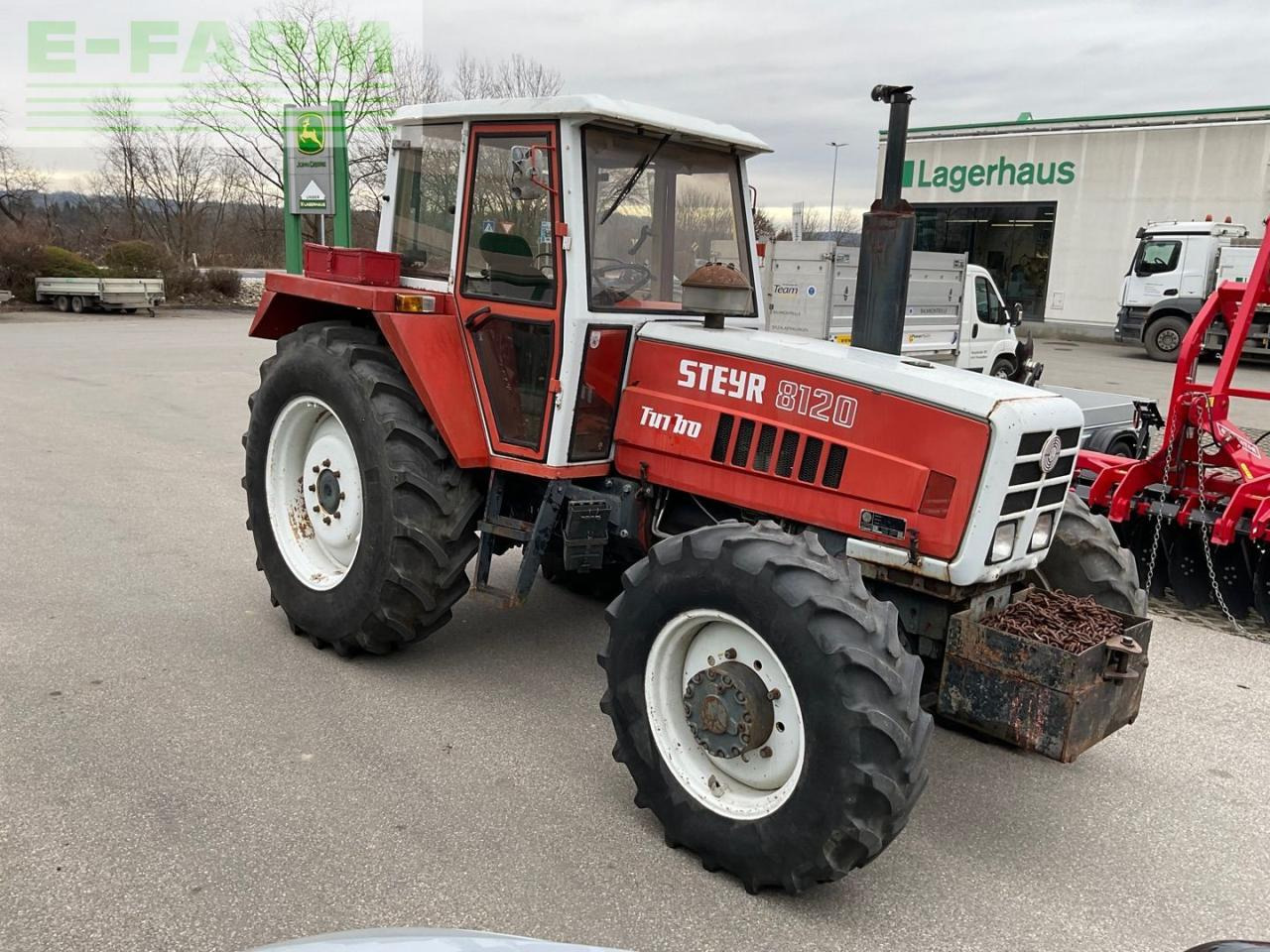 Steyr 8120 - Трактор: фото 4 Steyr 8120 - Трактор: фото 4