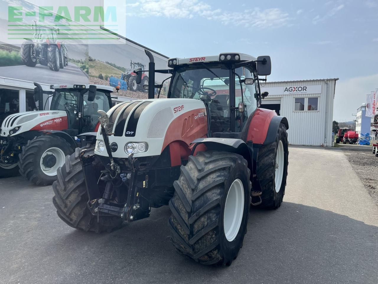 Steyr cvt 170 - Трактор: фото 1 Steyr cvt 170 - Трактор: фото 1
