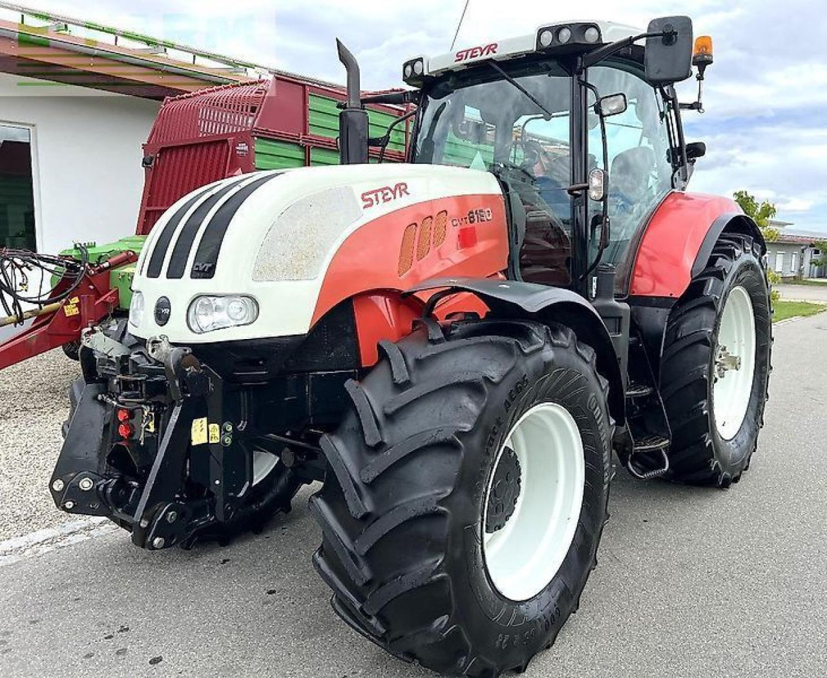 Steyr cvt 6180 mit fronthydraulik und frontzapfwelle - Трактор: фото 1 Steyr cvt 6180 mit fronthydraulik und frontzapfwelle - Трактор: фото 1