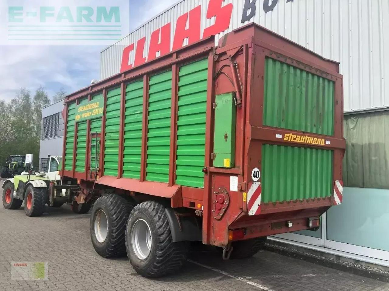 Сельскохозяйственный прицеп-самосвал Strautmann giga trailer 2246 do: фото 7