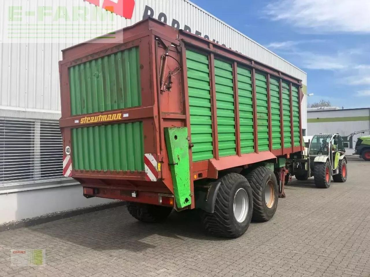 Сельскохозяйственный прицеп-самосвал Strautmann giga trailer 2246 do: фото 6