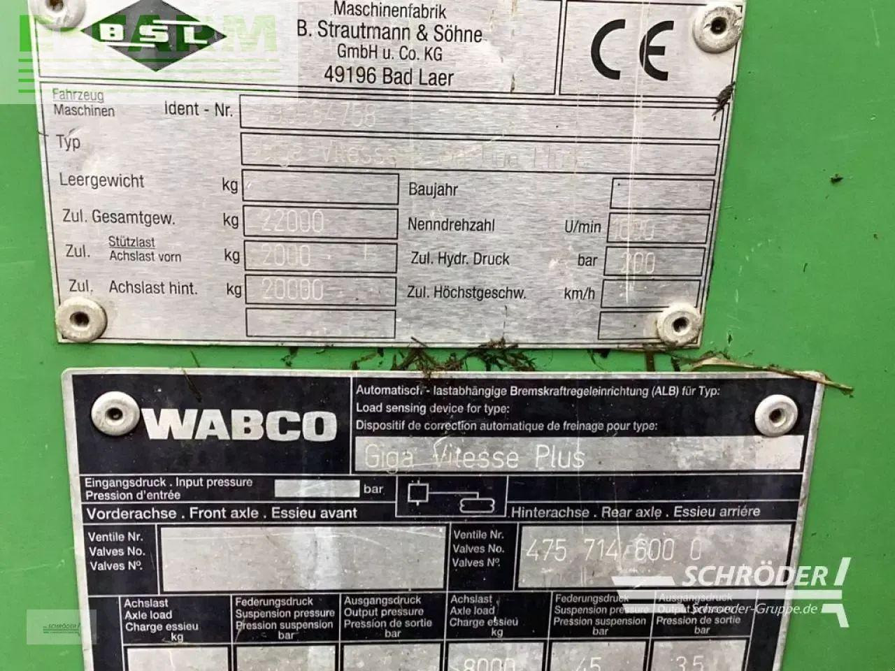 Strautmann giga vitesse 4 do duo - Самозагружающийся прицеп: фото 5 Strautmann giga vitesse 4 do duo - Самозагружающийся прицеп: фото 5