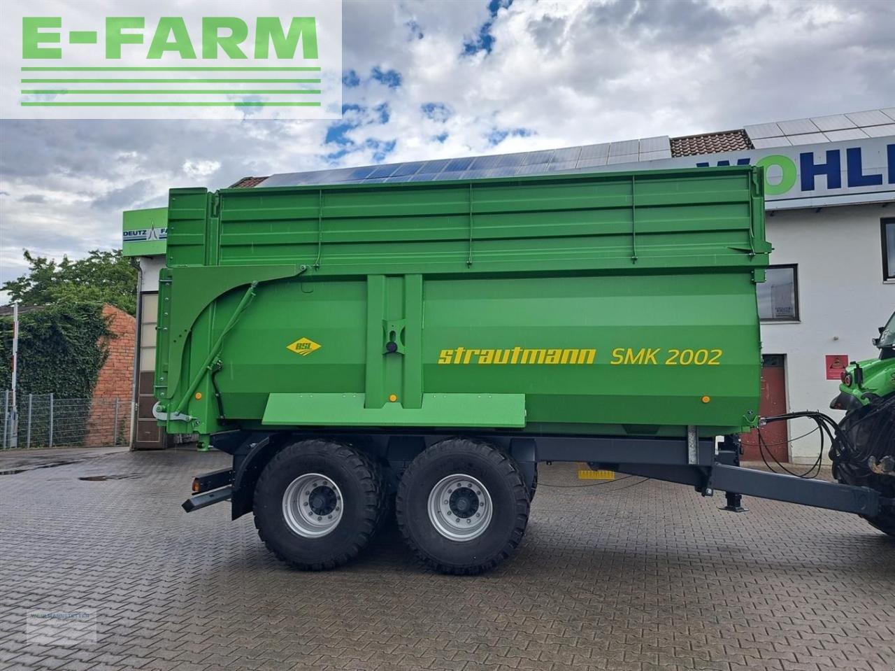 Strautmann smk 2002 - Сельскохозяйственный прицеп-самосвал: фото 2 Strautmann smk 2002 - Сельскохозяйственный прицеп-самосвал: фото 2