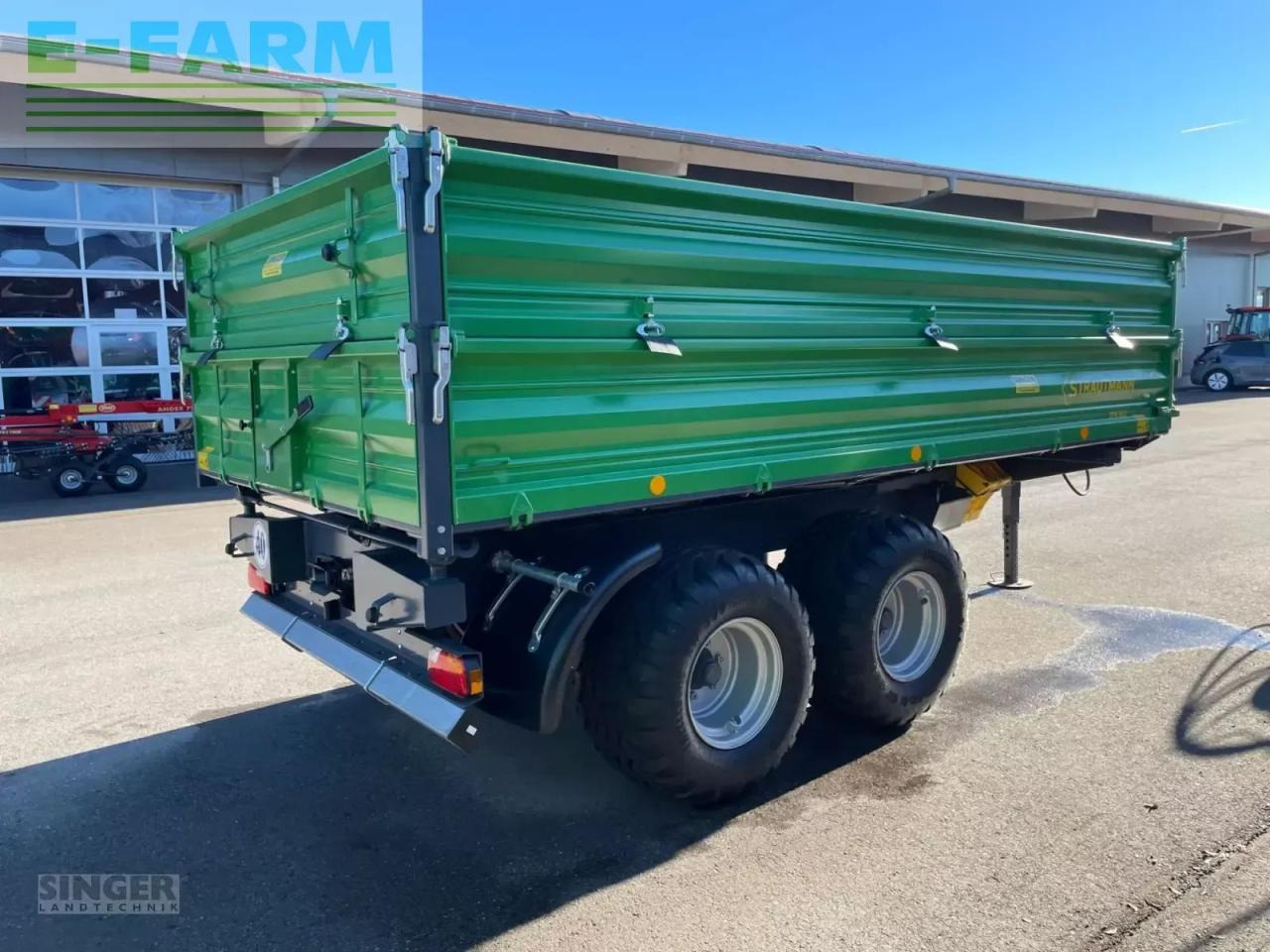 Strautmann stk 802 - Сельскохозяйственный прицеп-самосвал: фото 4 Strautmann stk 802 - Сельскохозяйственный прицеп-самосвал: фото 4