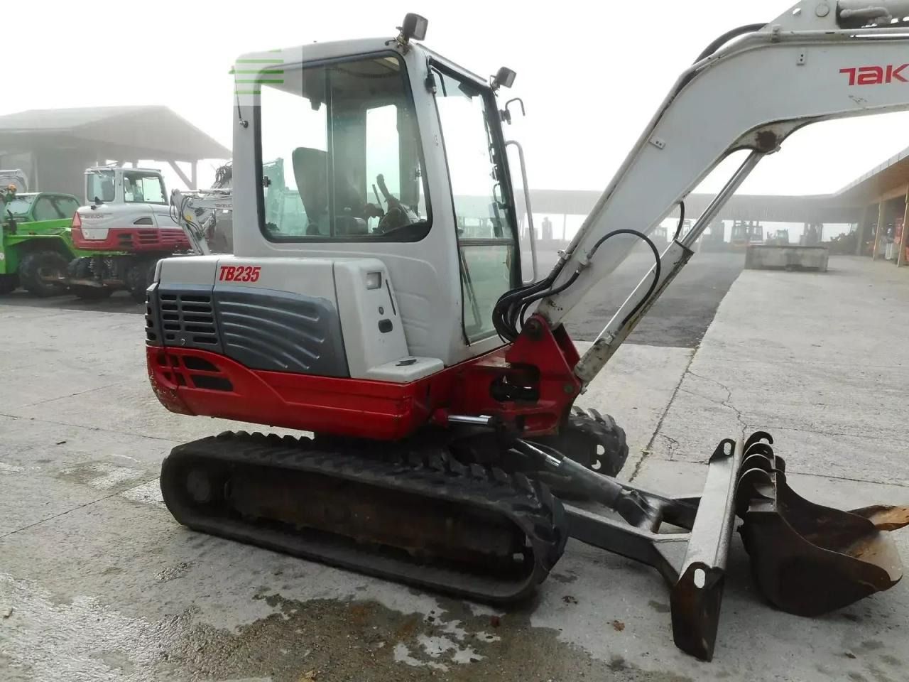 Мини-экскаватор Takeuchi tb 235 ( 3.530kg ) hydr. sw + 3 löffel: фото 14