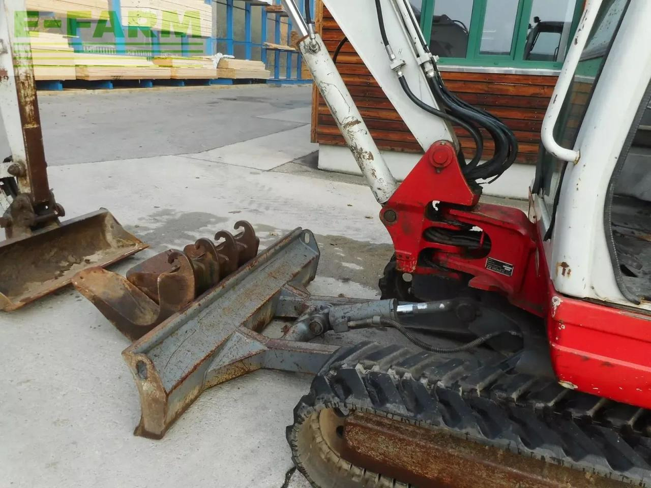 Мини-экскаватор Takeuchi tb 235 ( 3.530kg ) hydr. sw + 3 löffel: фото 11