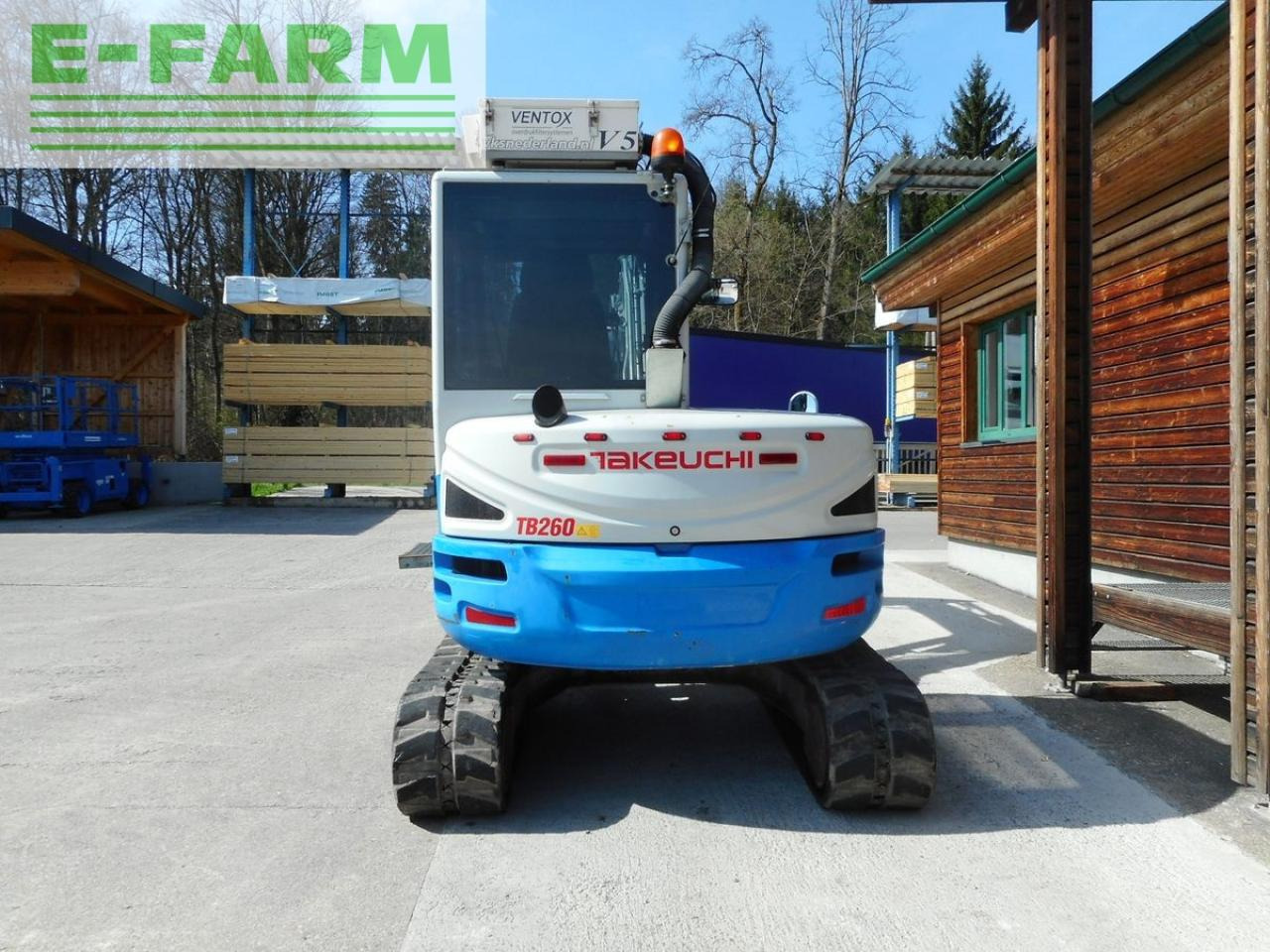 Takeuchi tb 260 ( 5.735kg ) hydr. sw + 3 löffel - Мини-экскаватор: фото 3 Takeuchi tb 260 ( 5.735kg ) hydr. sw + 3 löffel - Мини-экскаватор: фото 3