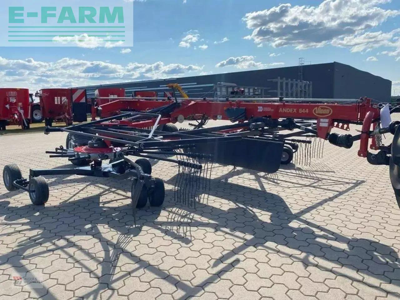 Vicon vicon mittelschwader andex 844 - Сеноворошилка: фото 3 Vicon vicon mittelschwader andex 844 - Сеноворошилка: фото 3