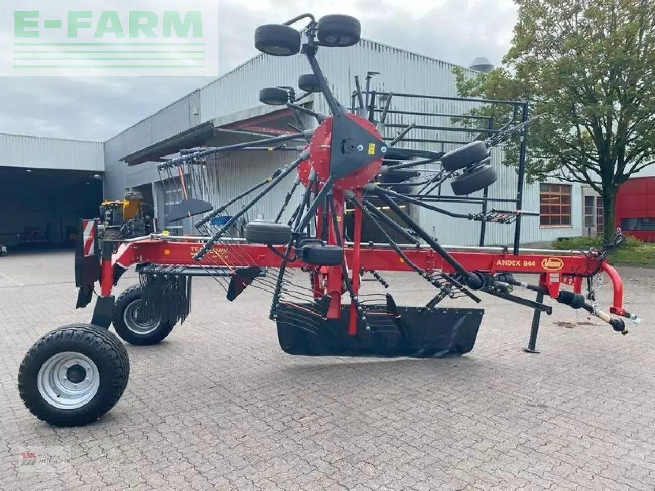 Vicon vicon mittelschwader andex 844 - Сеноворошилка: фото 4 Vicon vicon mittelschwader andex 844 - Сеноворошилка: фото 4