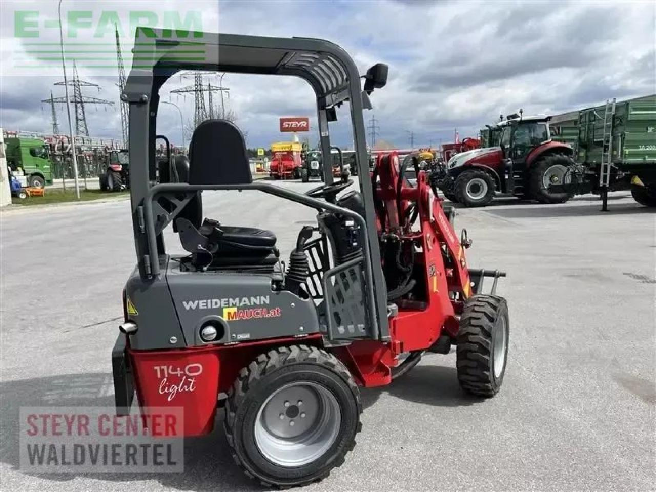 Weidemann 1140 light - Колёсный погрузчик: фото 3 Weidemann 1140 light - Колёсный погрузчик: фото 3