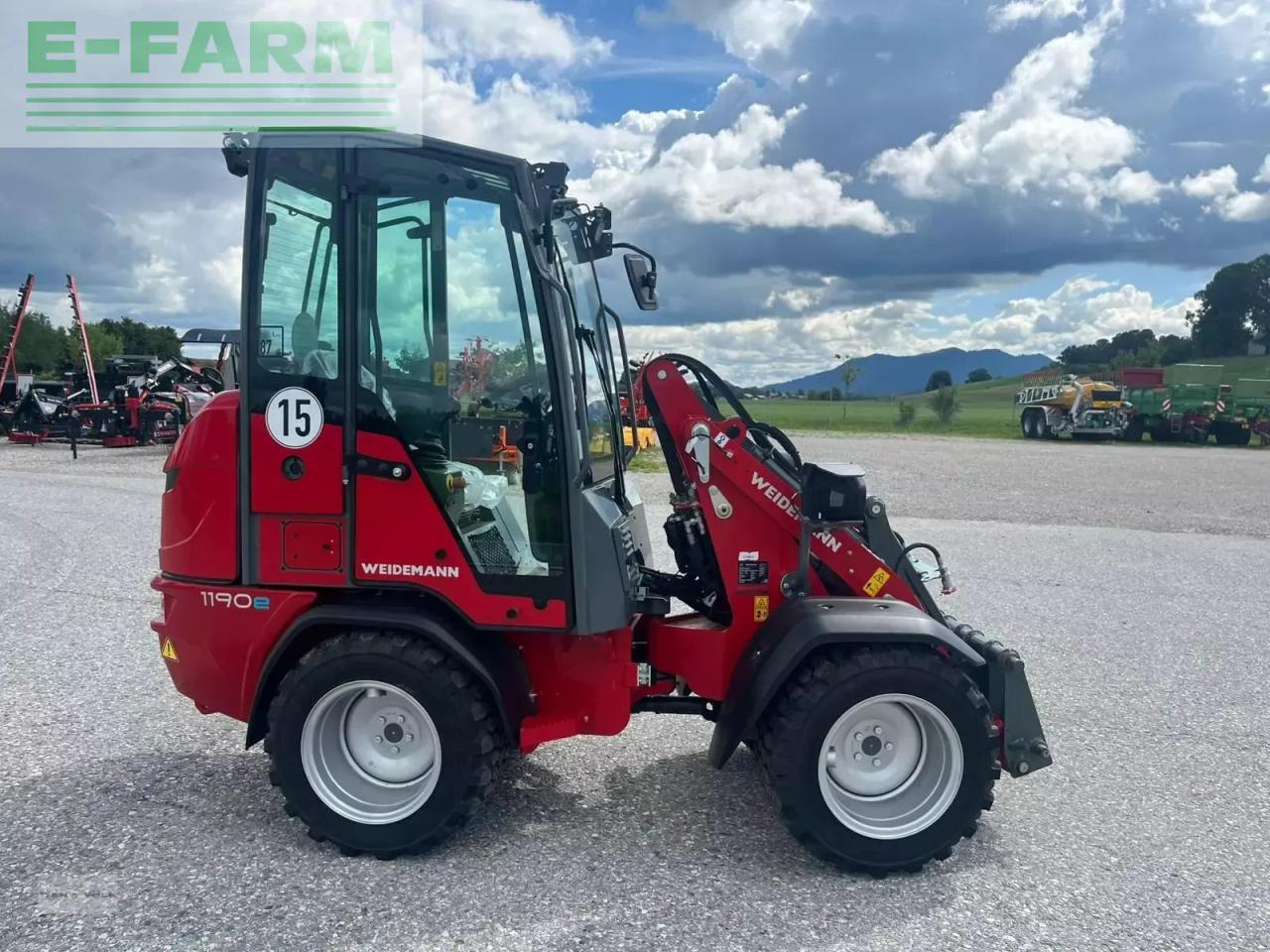 Weidemann 1190e - Колёсный погрузчик: фото 2 Weidemann 1190e - Колёсный погрузчик: фото 2