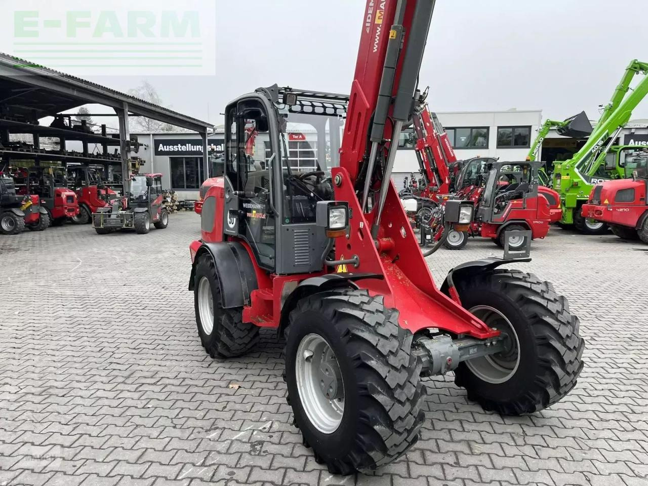 Колёсный погрузчик Weidemann 3080lpt ca. 5,0m hubhöhe / hochdruckfahrantrieb: фото 6