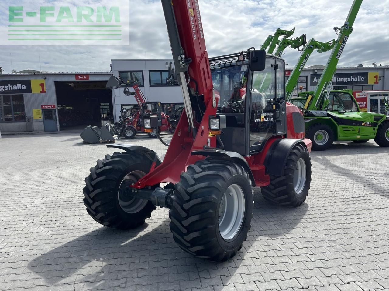 Weidemann 4080lp tele 30km/h - Мини-экскаватор: фото 2 Weidemann 4080lp tele 30km/h - Мини-экскаватор: фото 2