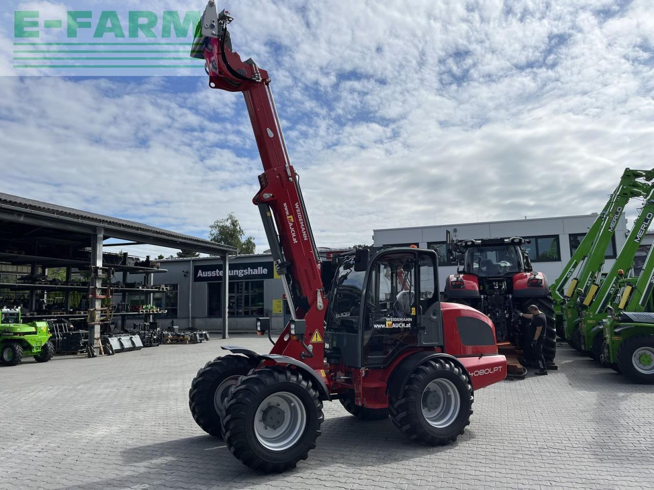 Weidemann 4080lp tele 30km/h - Мини-экскаватор: фото 4 Weidemann 4080lp tele 30km/h - Мини-экскаватор: фото 4