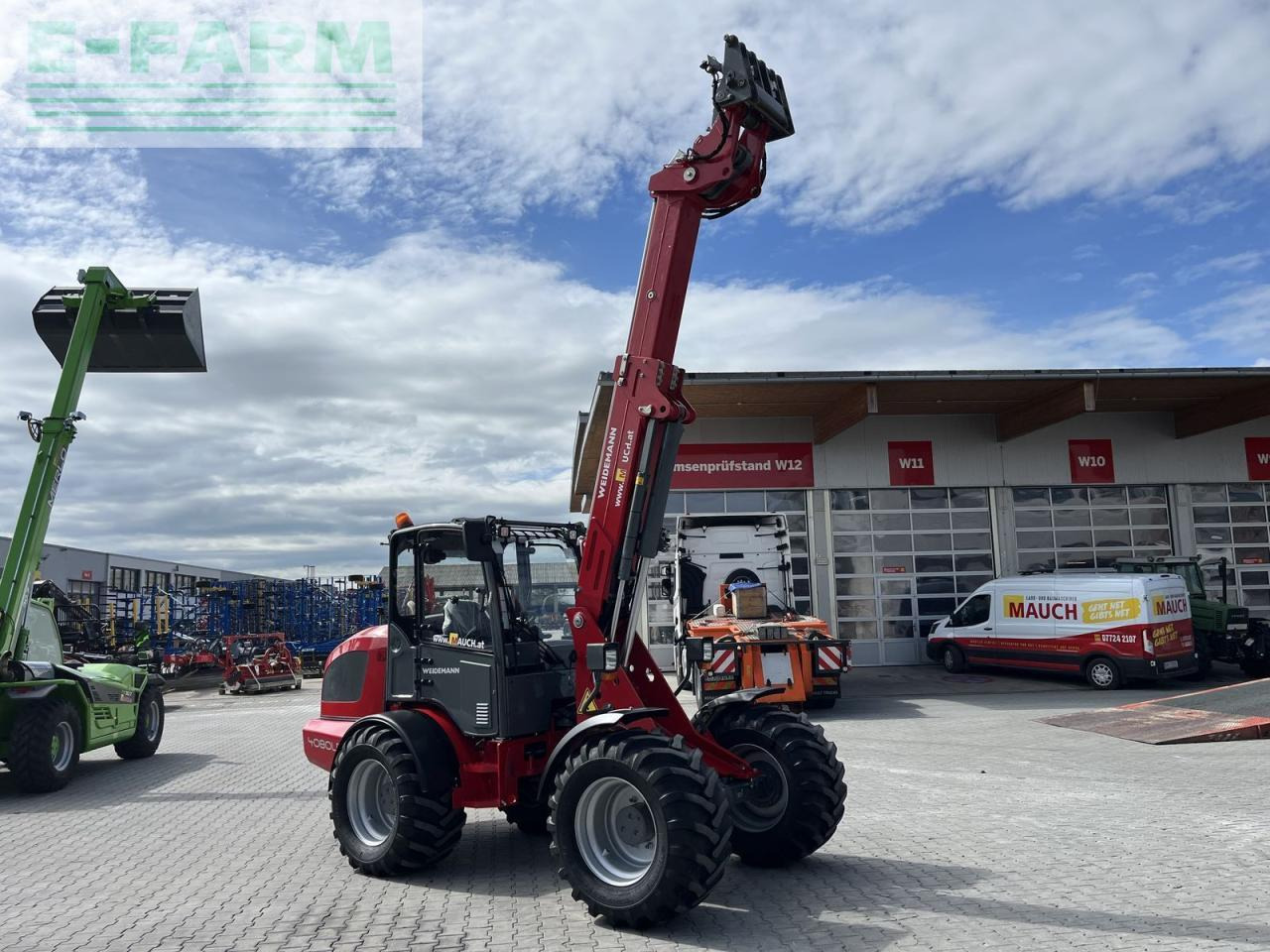 Weidemann 4080lp tele 30km/h - Мини-экскаватор: фото 1 Weidemann 4080lp tele 30km/h - Мини-экскаватор: фото 1