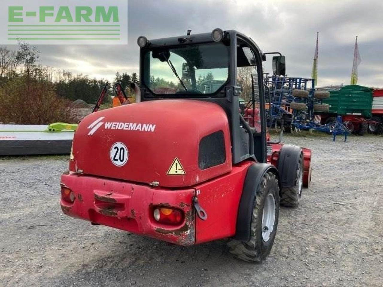 Weidemann gebr. 3070 cx 60 hoflader - Мини-экскаватор: фото 4 Weidemann gebr. 3070 cx 60 hoflader - Мини-экскаватор: фото 4
