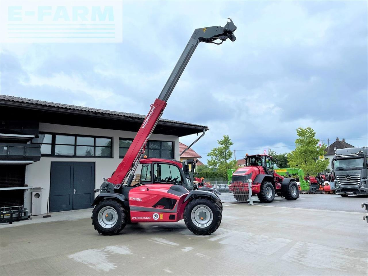 Weidemann t7035 teleskoplader vorführgerät - Телескопический погрузчик: фото 1 Weidemann t7035 teleskoplader vorführgerät - Телескопический погрузчик: фото 1