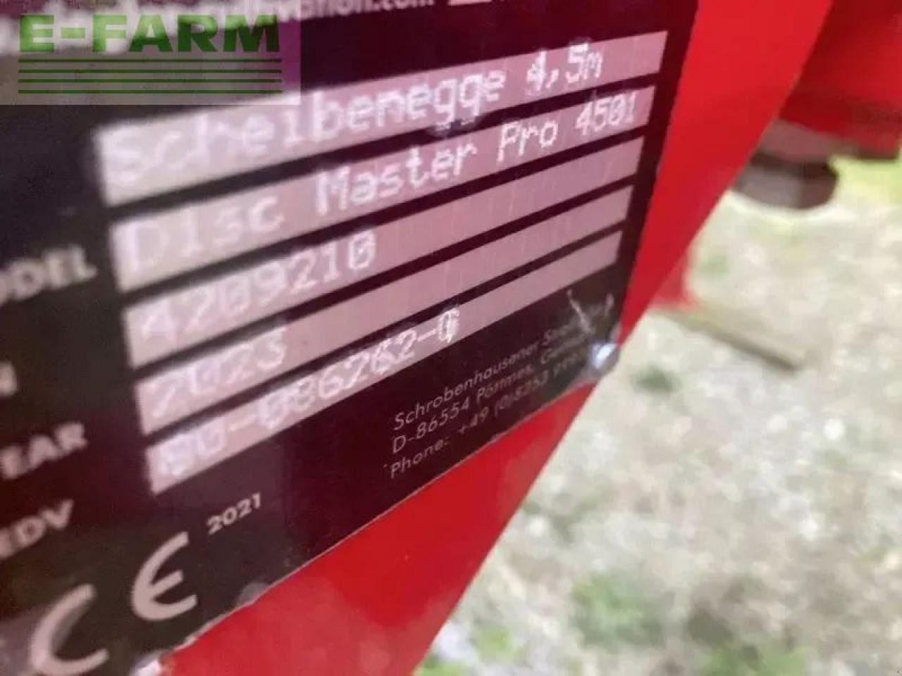 Ziegler disc master pro 4501 ziegler s - Дисковая борона: фото 3 Ziegler disc master pro 4501 ziegler s - Дисковая борона: фото 3