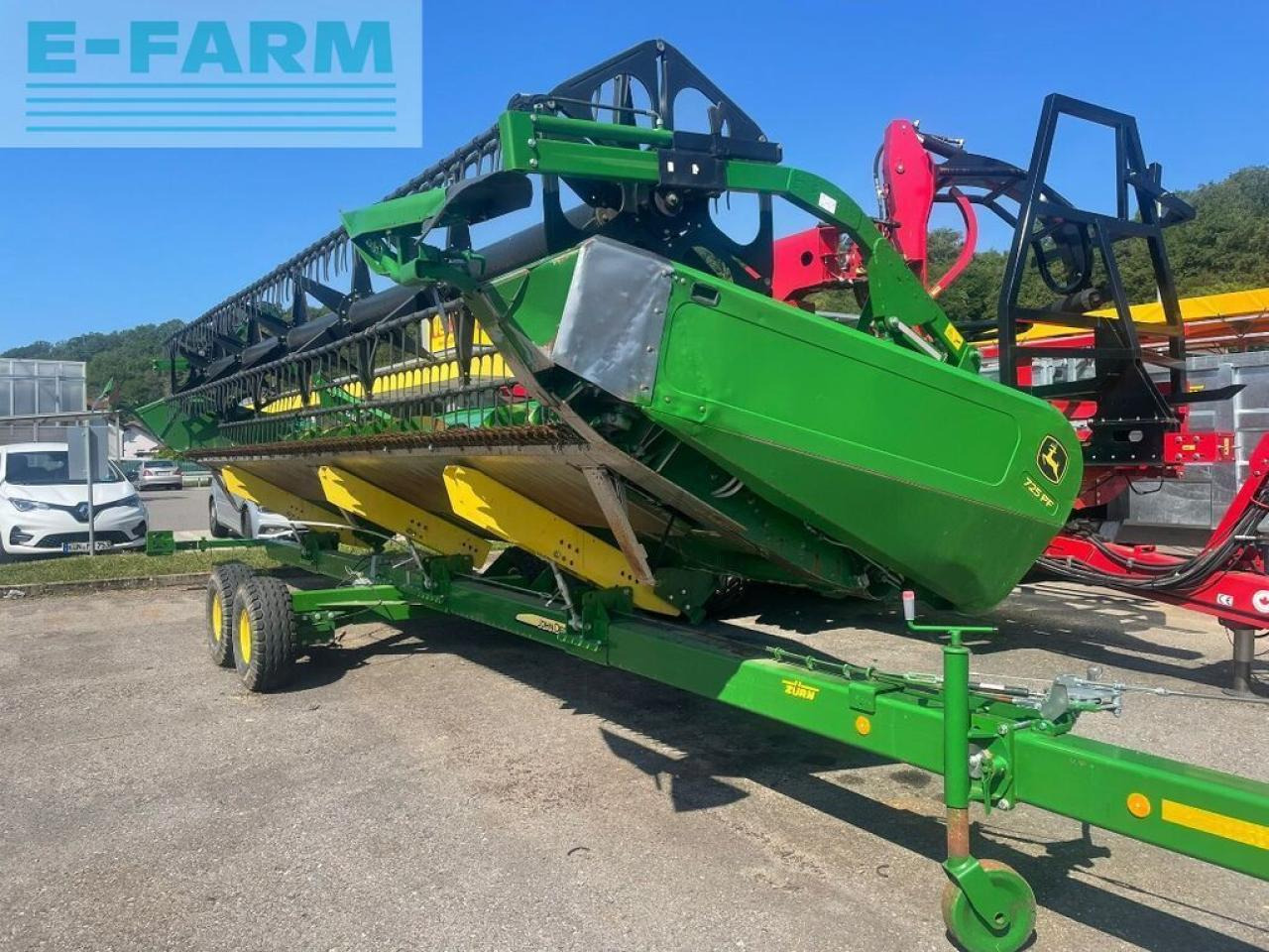 Оборудование для кормоуборочного комбайна Zürn premium flow 725 pf 7,6m: фото 16