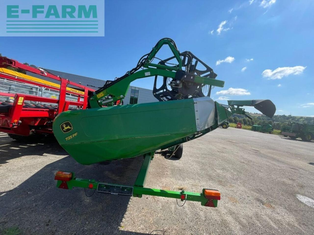 Оборудование для кормоуборочного комбайна Zürn premium flow 725 pf 7,6m: фото 20