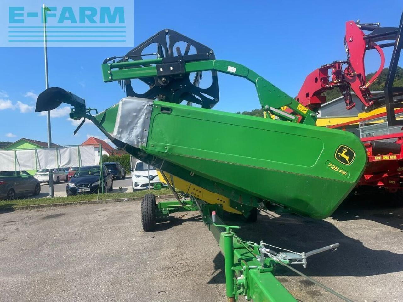 Оборудование для кормоуборочного комбайна Zürn premium flow 725 pf 7,6m: фото 25