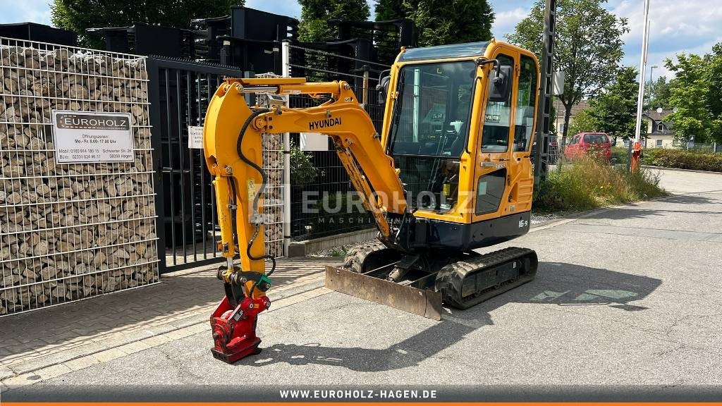 Hyundai Minibagger Robex 16.9, Powertilt, Schnellw. MS 01 - Мини-экскаватор: фото 2 Hyundai Minibagger Robex 16.9, Powertilt, Schnellw. MS 01 - Мини-экскаватор: фото 2