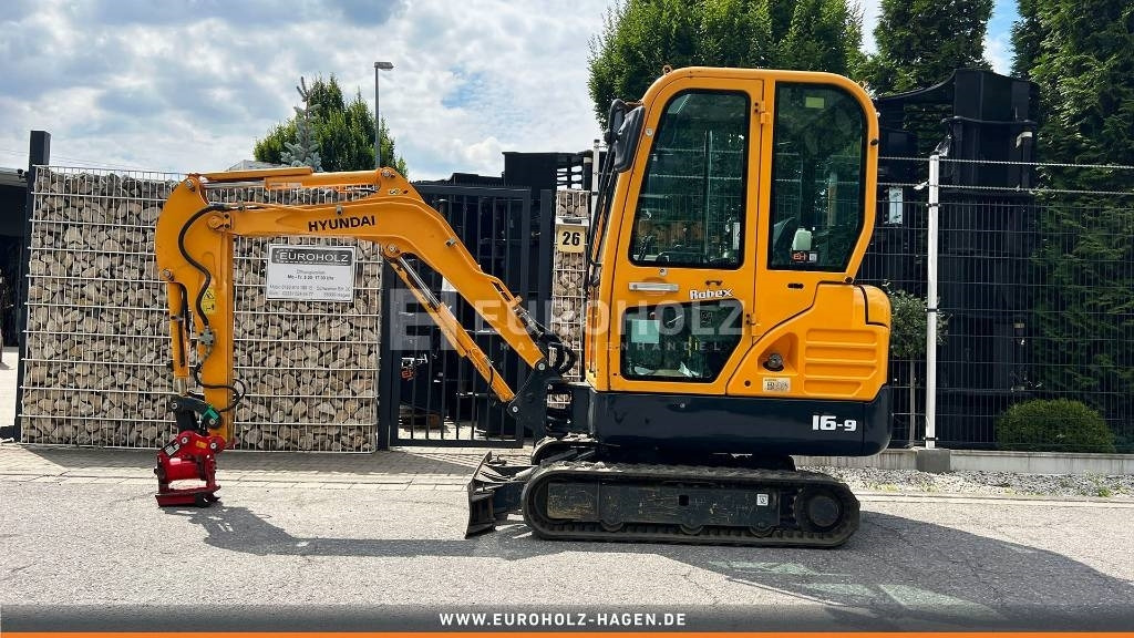 Hyundai Minibagger Robex 16.9, Powertilt, Schnellw. MS 01 - Мини-экскаватор: фото 1 Hyundai Minibagger Robex 16.9, Powertilt, Schnellw. MS 01 - Мини-экскаватор: фото 1