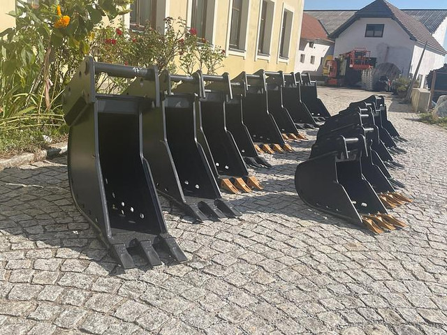 Big Tieflöffel 30 cm mit Lehnhoff MS08 Symlock Aufnahme - Ковш: фото 5 Big Tieflöffel 30 cm mit Lehnhoff MS08 Symlock Aufnahme - Ковш: фото 5