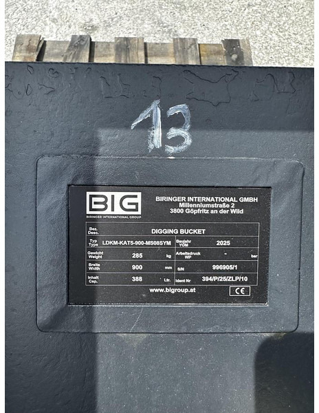 Новый Ковш Big Tieflöffel 90cm mit MS08 Symblock Aufnahme: фото 6