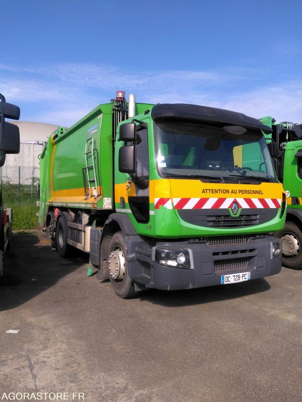 Benne à ordures ménagères Renault Eurovoirie Terberg - Мусоровоз: фото 2 Benne à ordures ménagères Renault Eurovoirie Terberg - Мусоровоз: фото 2