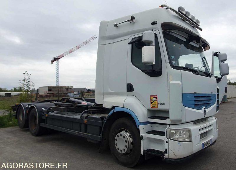 Camion ampliroll Renault lander 450dxi 2008 490000km - Крюковой мультилифт: фото 1 Camion ampliroll Renault lander 450dxi 2008 490000km - Крюковой мультилифт: фото 1