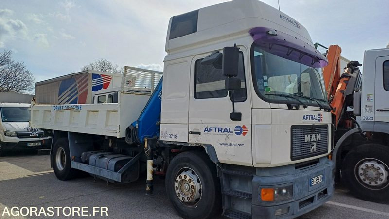 Camion-grue Benne MAN 1996/3718 - Самосвал, Автоманипулятор: фото 3 Camion-grue Benne MAN 1996/3718 - Самосвал, Автоманипулятор: фото 3