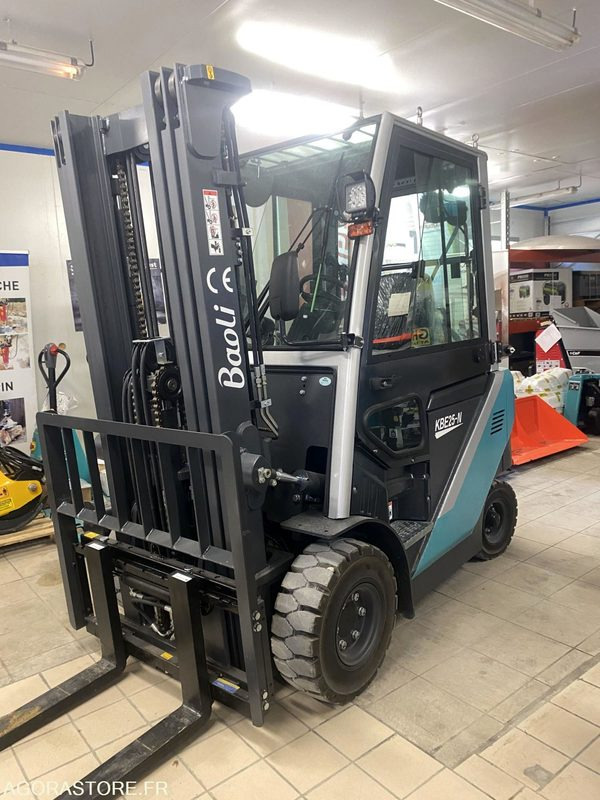 Chariot élévateur BAOLI KBE25N 2T5 ELECTRIQUE CABINE - Электропогрузчик: фото 1 Chariot élévateur BAOLI KBE25N 2T5 ELECTRIQUE CABINE - Электропогрузчик: фото 1