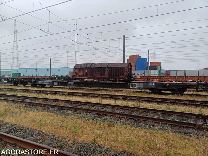 Wagon plat intermodal type Sggnss – modèle 6432B0-4, 72 pieds - 2004 (ref 1470) - Другая техника: фото 3 Wagon plat intermodal type Sggnss – modèle 6432B0-4, 72 pieds - 2004 (ref 1470) - Другая техника: фото 3