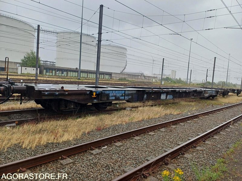 Другая техника Wagon plat intermodal type Sggnss – modèle 6432B0-4, 72 pieds - 2004 (ref 1520): фото 1