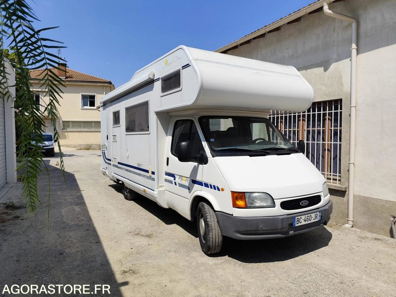 FORD TRANSIT F17 PILOTE 2.5 TD 100CV - 2000 - 86500KMS - Альковный автодом: фото 1 FORD TRANSIT F17 PILOTE 2.5 TD 100CV - 2000 - 86500KMS - Альковный автодом: фото 1