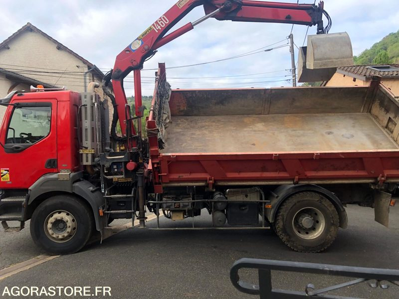 Camion Renault Kerax 340 - 755445 Kms - 2001 - Tribenne et grue - excellent état - Грузовик: фото 2 Camion Renault Kerax 340 - 755445 Kms - 2001 - Tribenne et grue - excellent état - Грузовик: фото 2