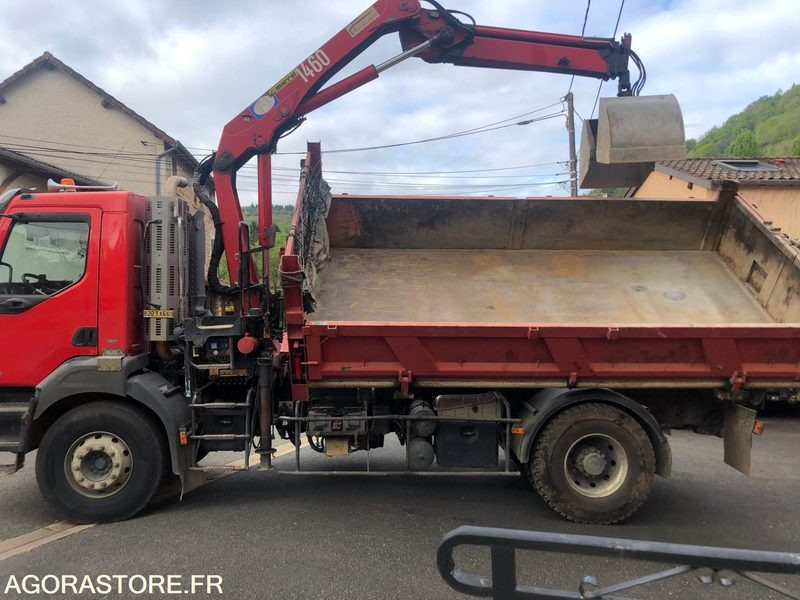 Camion Renault Kerax 340 - 755445 Kms - 2001 - Tribenne et grue - excellent état - Грузовик: фото 1 Camion Renault Kerax 340 - 755445 Kms - 2001 - Tribenne et grue - excellent état - Грузовик: фото 1