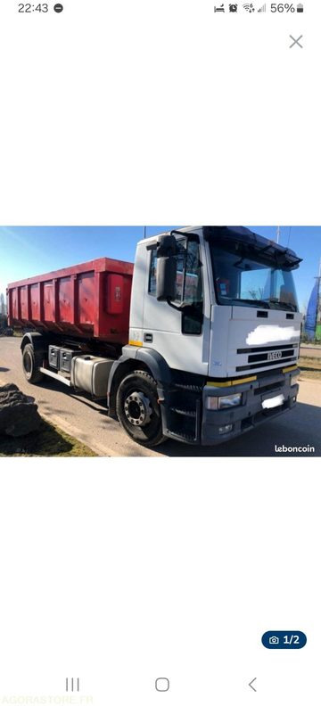 Polybenne IVECO 190E24 245CH avec bennes 15m3 - Грузовик: фото 1 Polybenne IVECO 190E24 245CH avec bennes 15m3 - Грузовик: фото 1