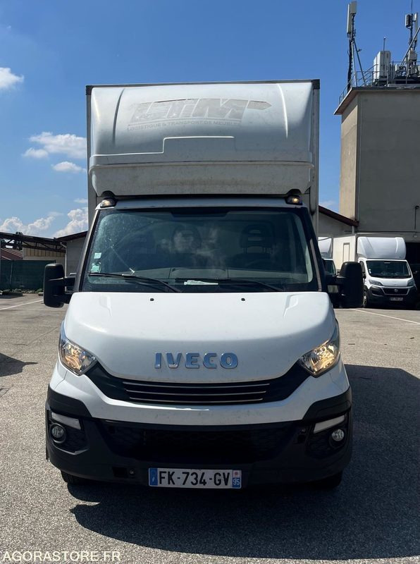 Iveco Daily 35C BVA - 2019 - 118 200km - Цельнометаллический фургон: фото 1 Iveco Daily 35C BVA - 2019 - 118 200km - Цельнометаллический фургон: фото 1