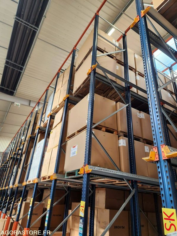 LOT DE 17 TRAVERSES MECALUX : 306 palettes EURO - Инструмент/ Оборудование: фото 2 LOT DE 17 TRAVERSES MECALUX : 306 palettes EURO - Инструмент/ Оборудование: фото 2