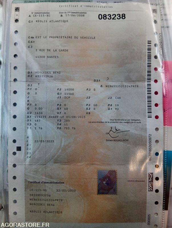 MERCEDES INTOURO N°083238 - Школьный автобус: фото 5 MERCEDES INTOURO N°083238 - Школьный автобус: фото 5