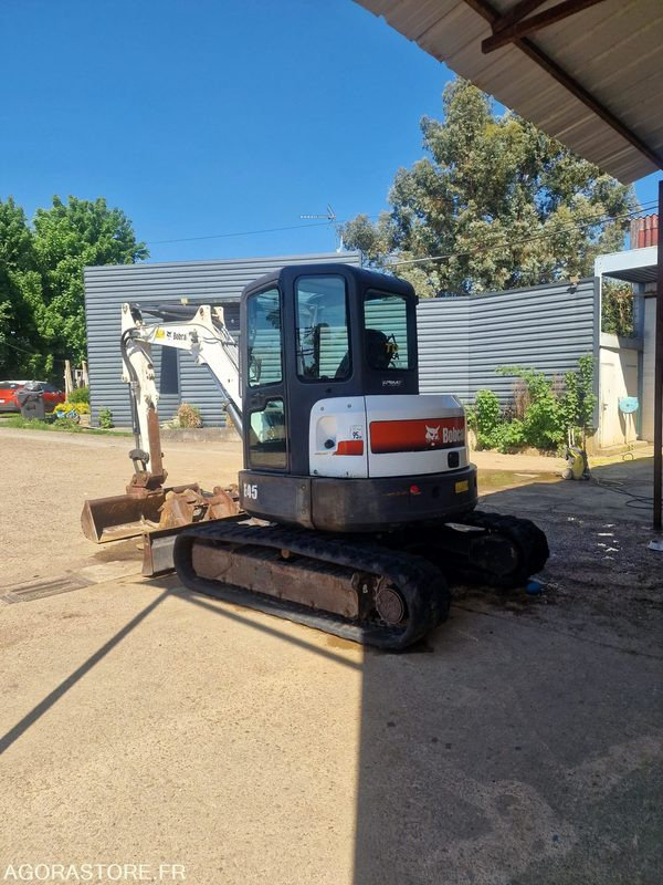MINI PELLE SUR CHENILLE CAOUTCHOUC BOBCAT 5T E45 AVEC 3 GODETS - 2017 - 1715h в лизинг MINI PELLE SUR CHENILLE CAOUTCHOUC BOBCAT 5T E45 AVEC 3 GODETS - 2017 - 1715h: фото 9