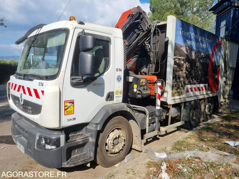 PORTEUR RENAULT 26t BOM GRUE de 2010 - 348000 km (r30074) - Мусоровоз, Автоманипулятор: фото 2 PORTEUR RENAULT 26t BOM GRUE de 2010 - 348000 km (r30074) - Мусоровоз, Автоманипулятор: фото 2